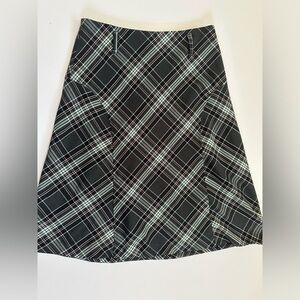 Women’s teal and gray skirt